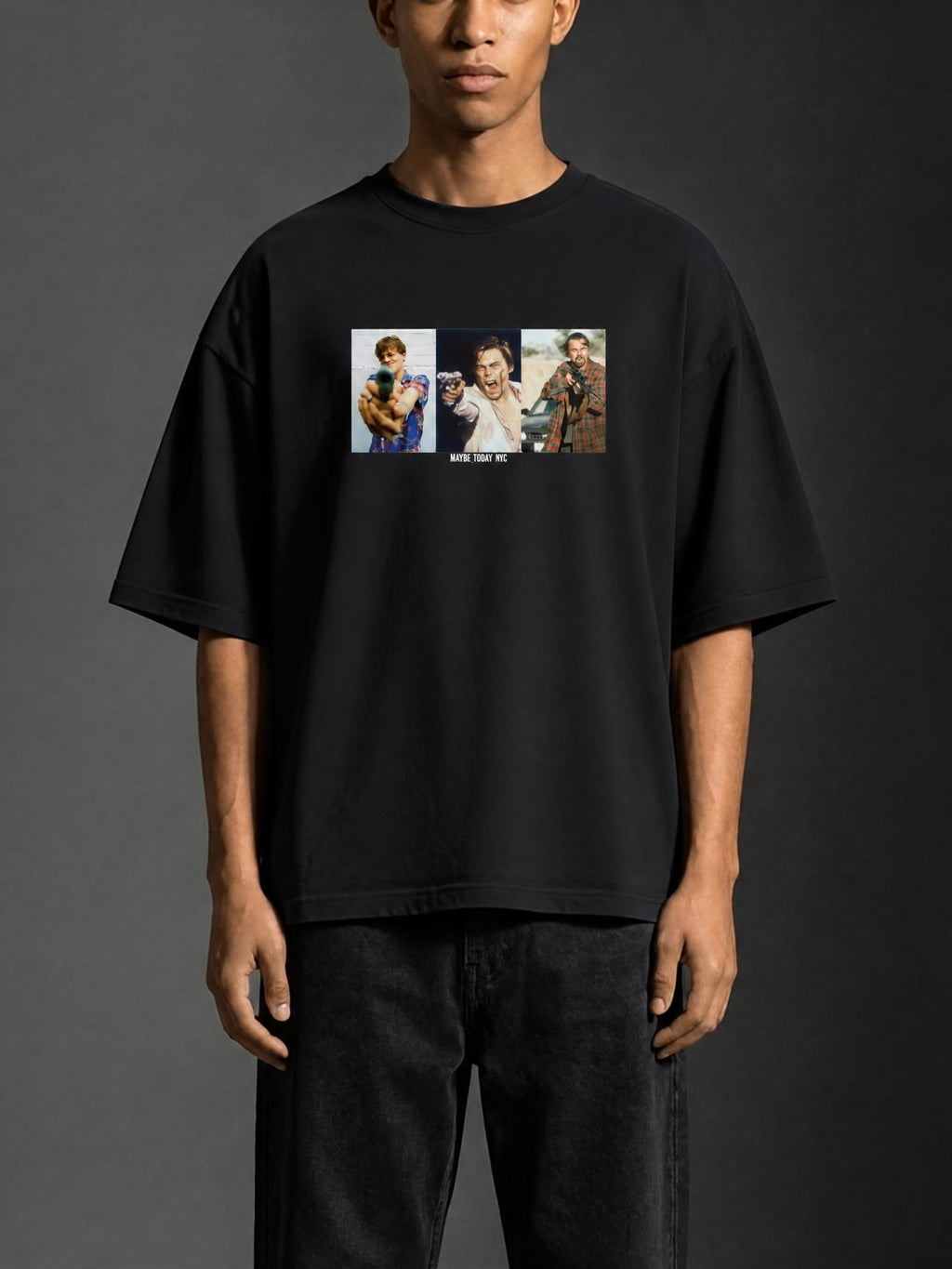 Leo Drop Shoulder Tee