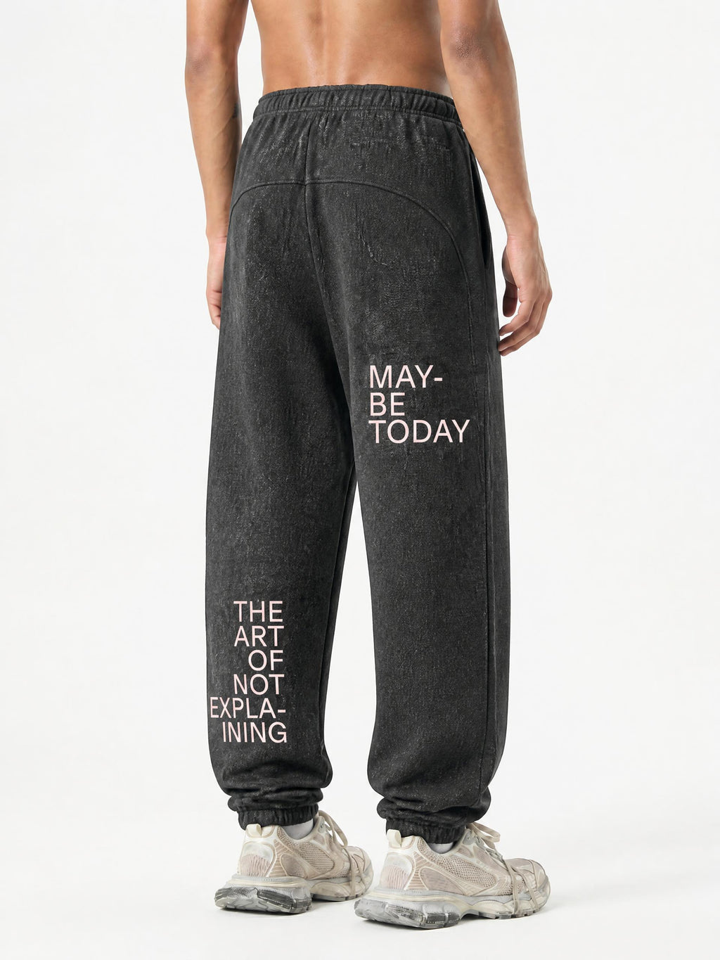 The Art of Not Explaining Vintage Wash Straight Leg Jeans