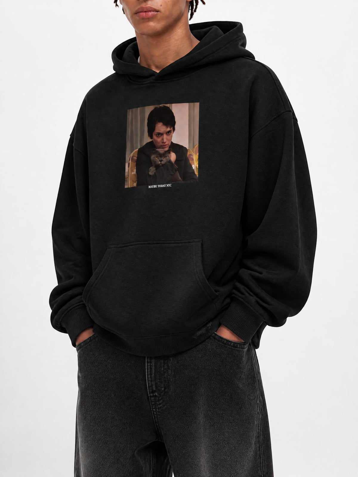 Interrupted Fleece Hoodie