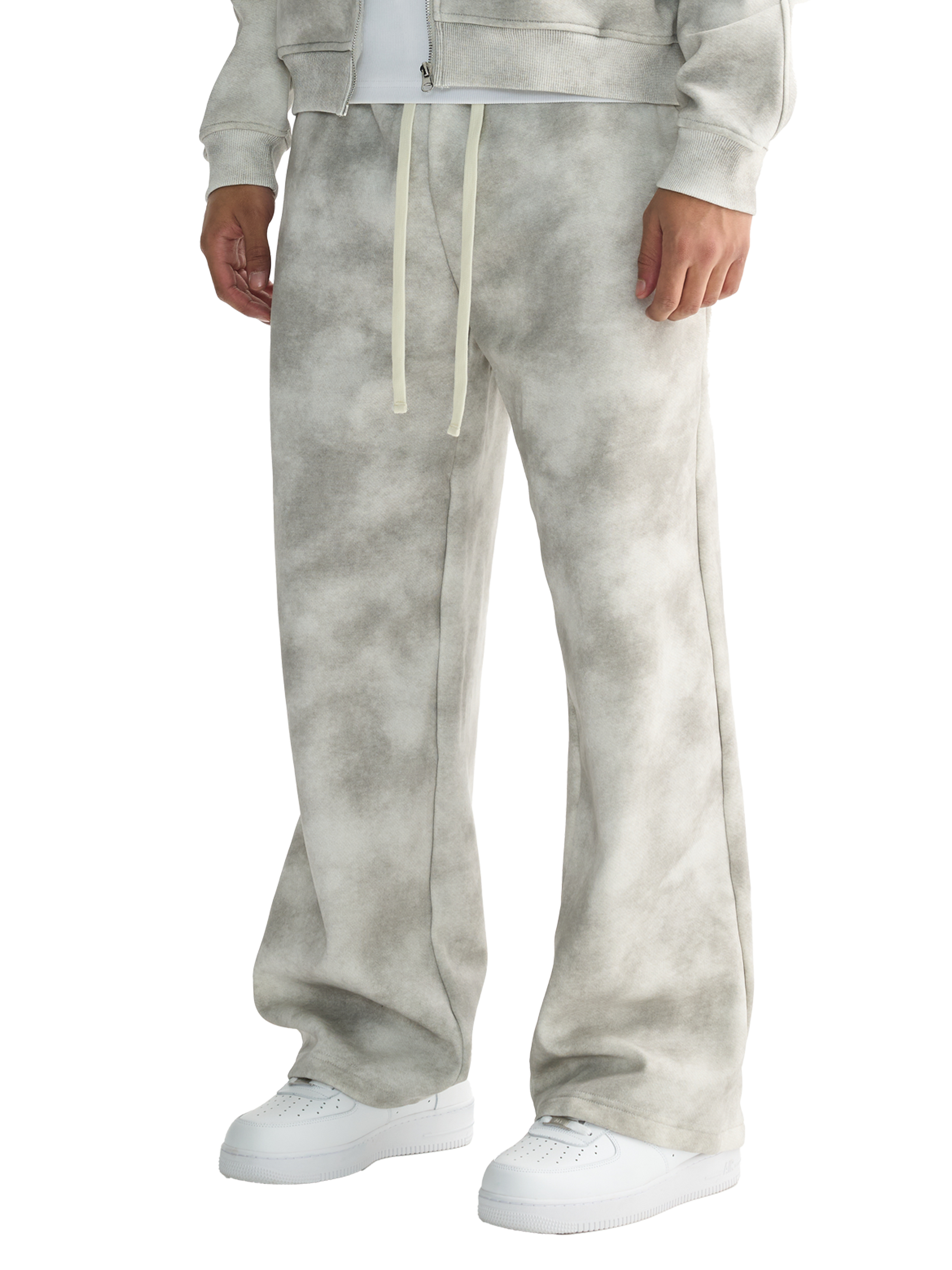 EVERYDAY Dirty Washed Fleece Sweatpants