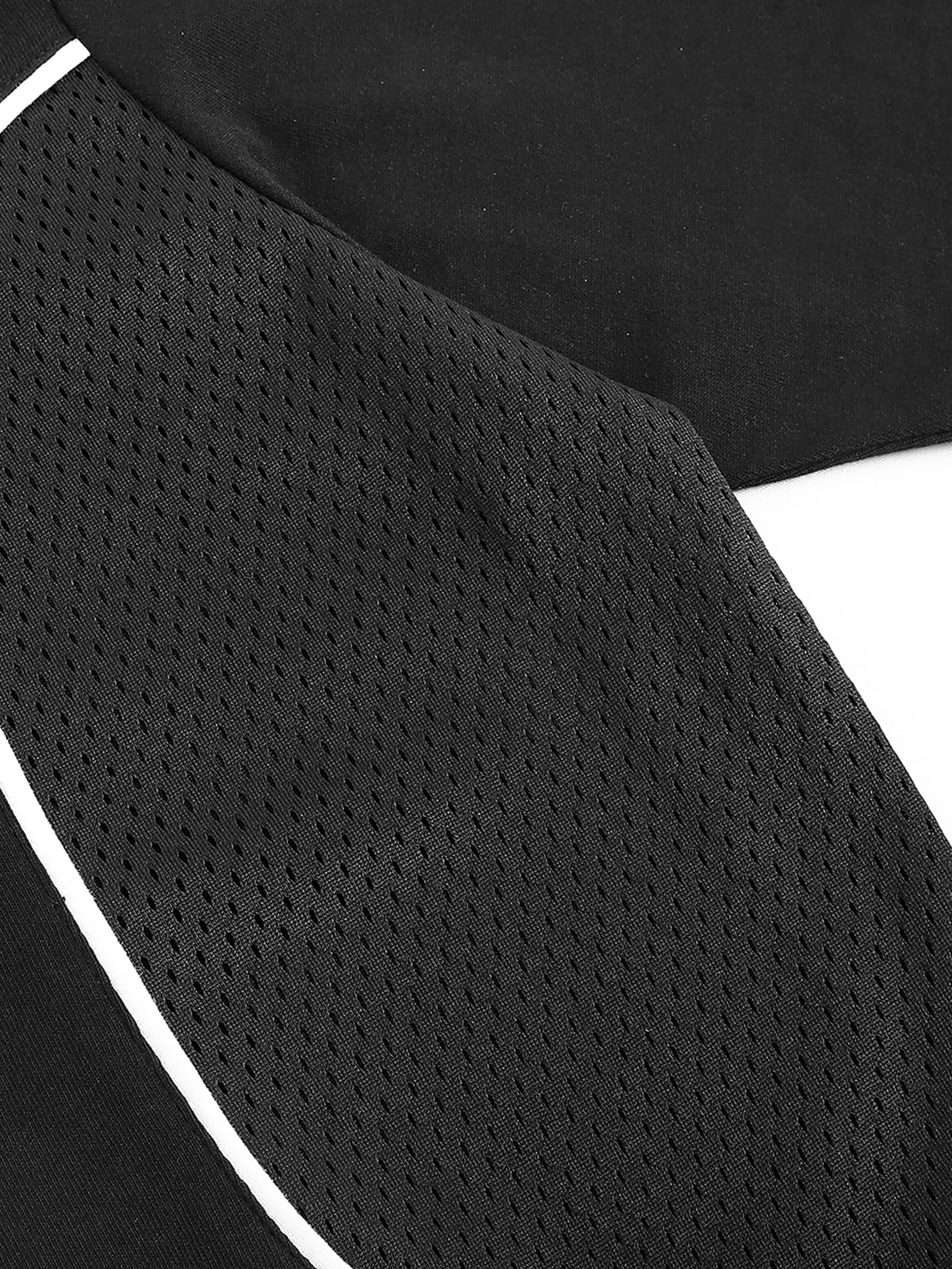 EVERYDAY Contrast Piped Panel T-Shirt