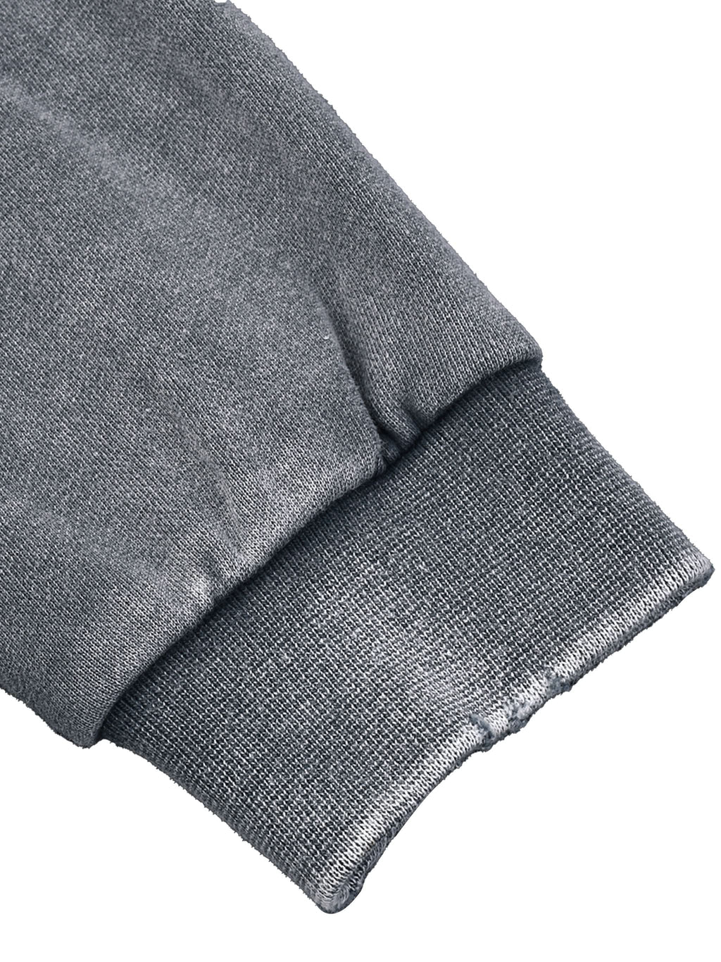 EVERYDAY Snow Washed Raw Edge Cropped Sweatshirt