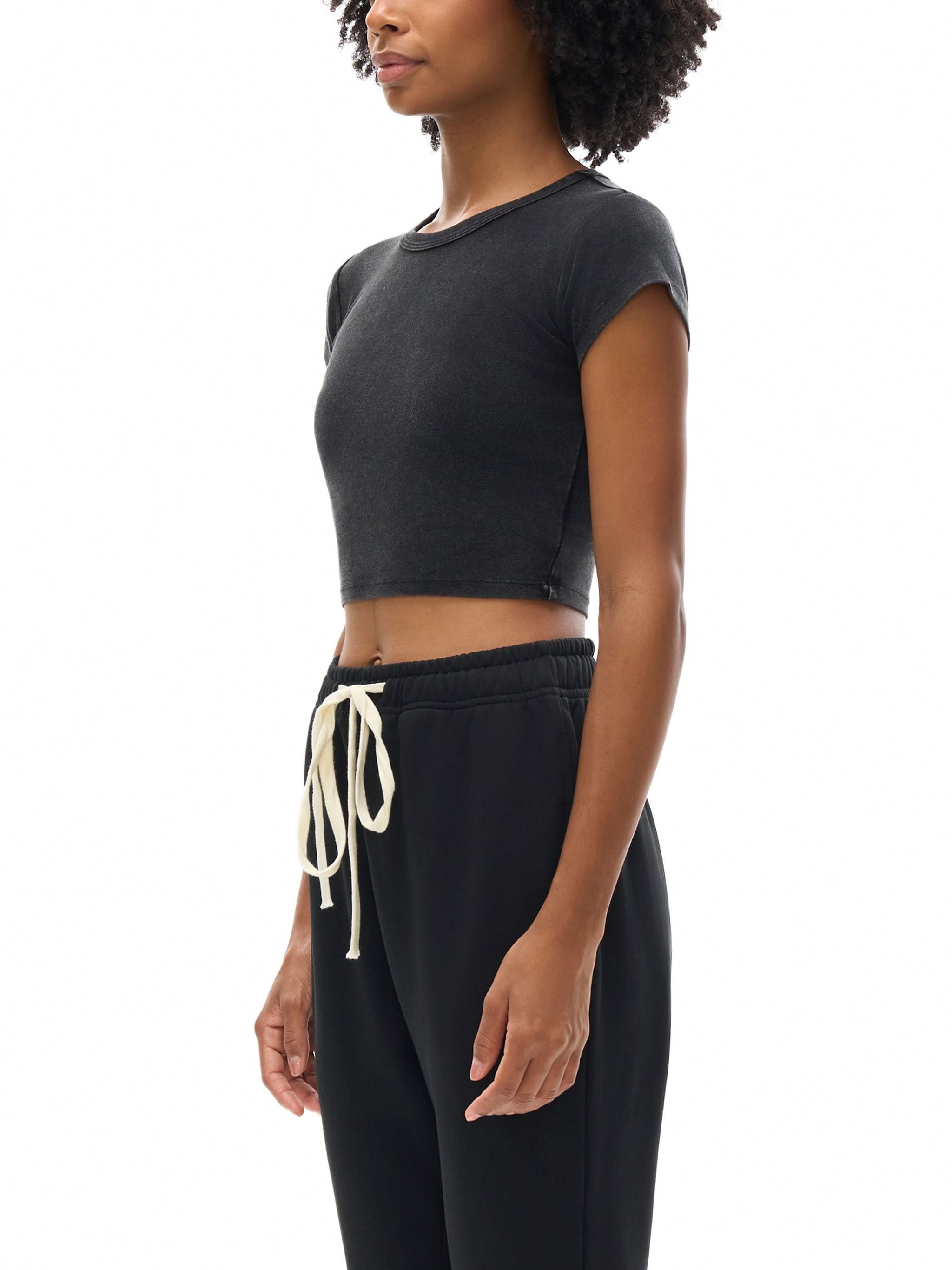 EVERYDAY Snow Washed Crop Top