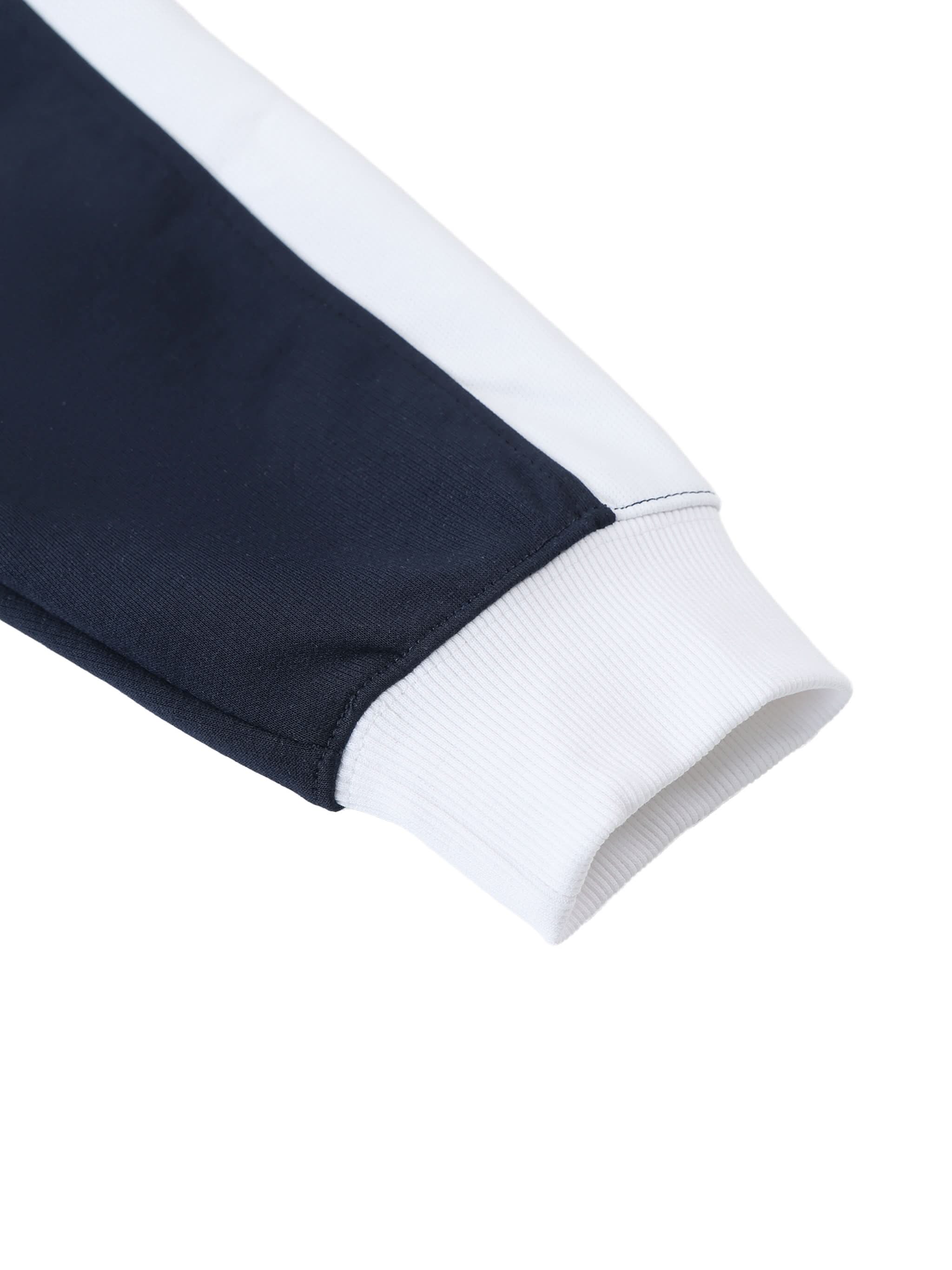 EVERYDAY Contrast Trim Stand Collar Jacket