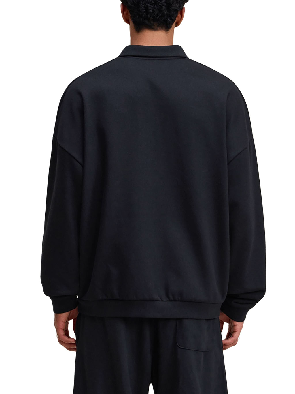EVERYDAY Heavyweight Fleece Polo Sweatshirt