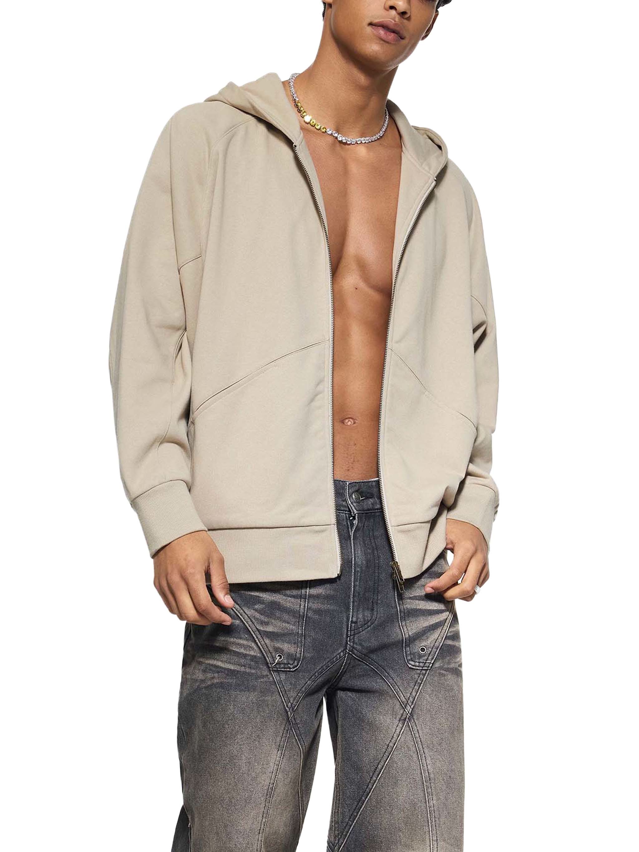 EVERYDAY Dolman Sleeve Zip-Through Fleece  Hoodie