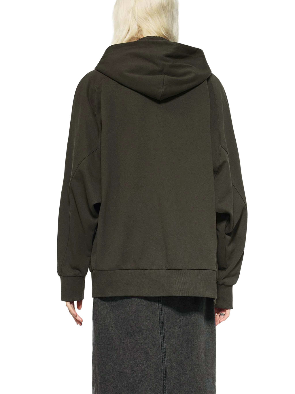EVERYDAY Dolman Sleeve Zip-Through Fleece  Hoodie
