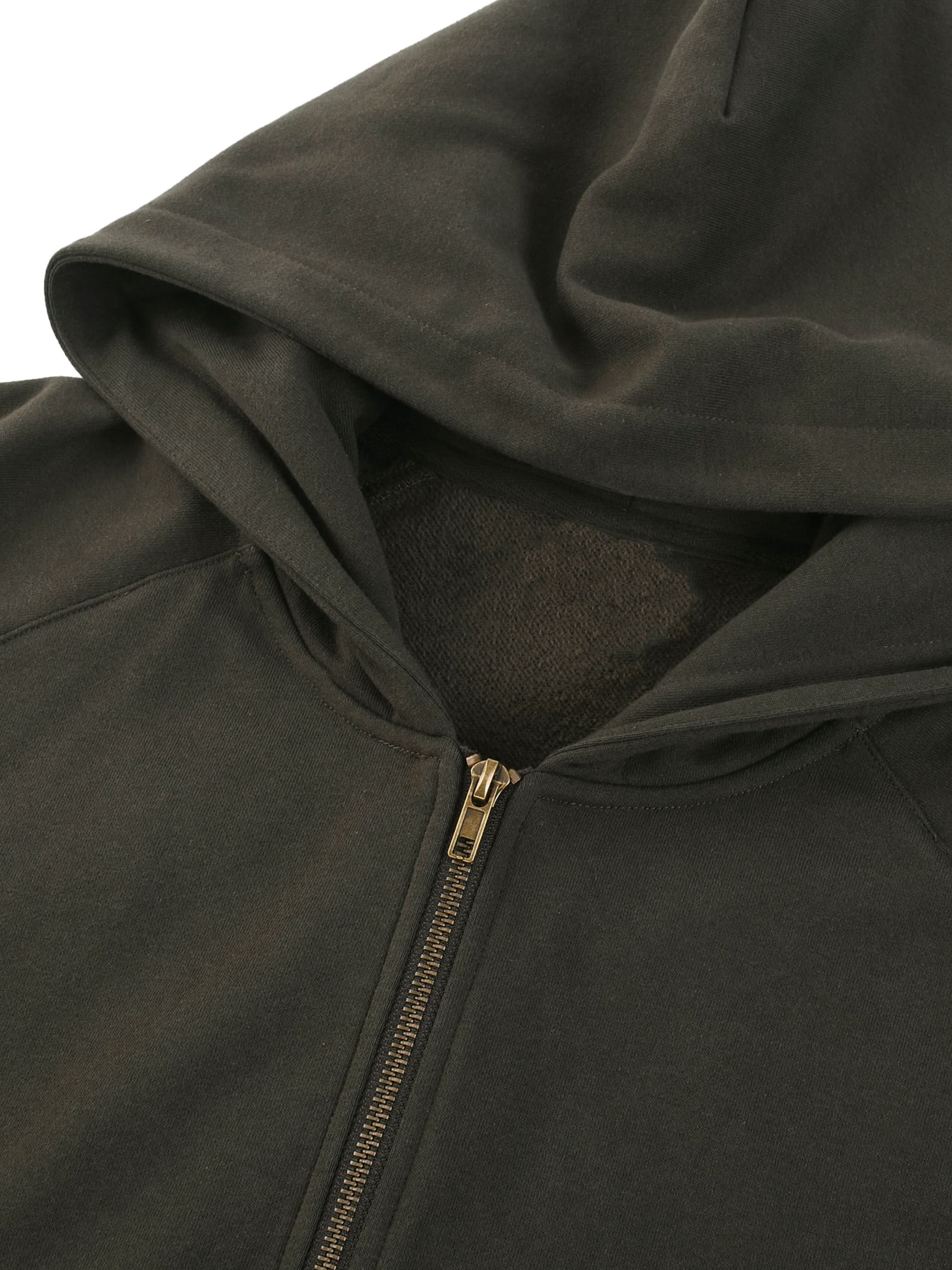 EVERYDAY Dolman Sleeve Zip-Through Fleece  Hoodie