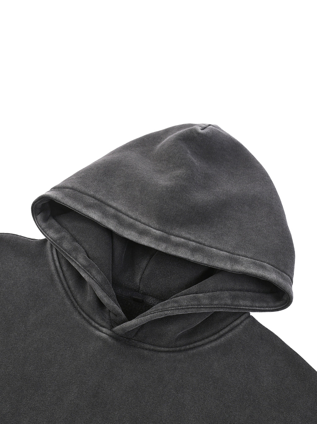 No Regrets Snow Wash Fleece Hoodie