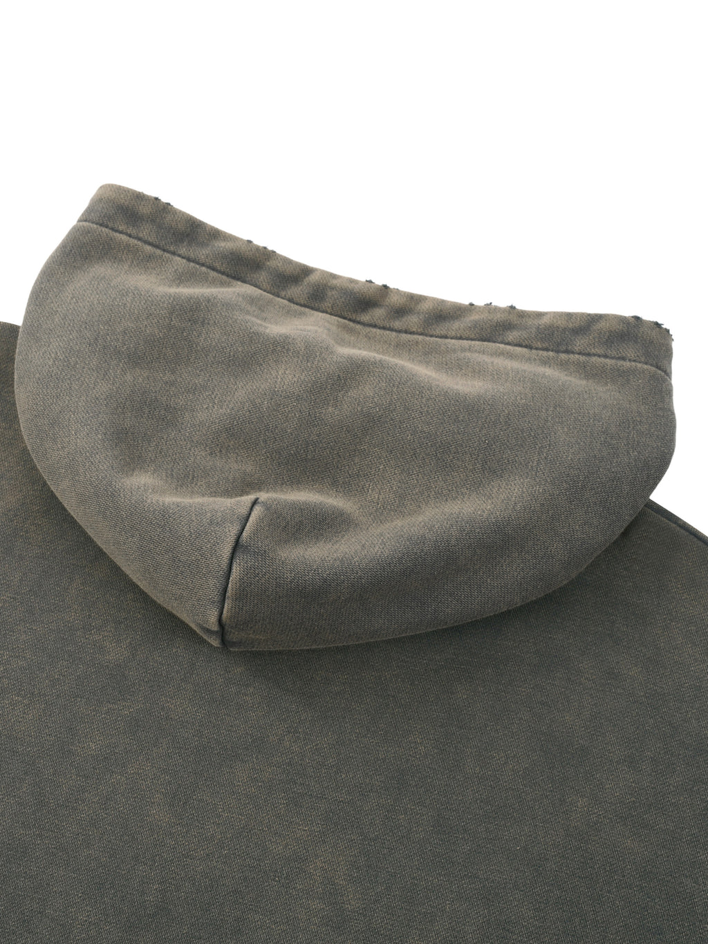 Life Bill Vintage Washed Frayed-Hem Hoodie
