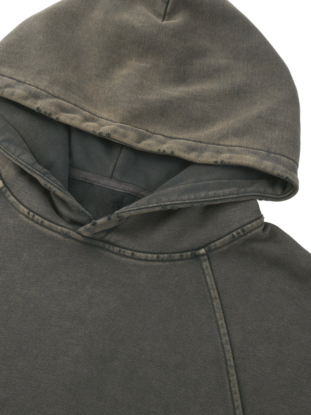 Life Bill Vintage Washed Frayed-Hem Hoodie