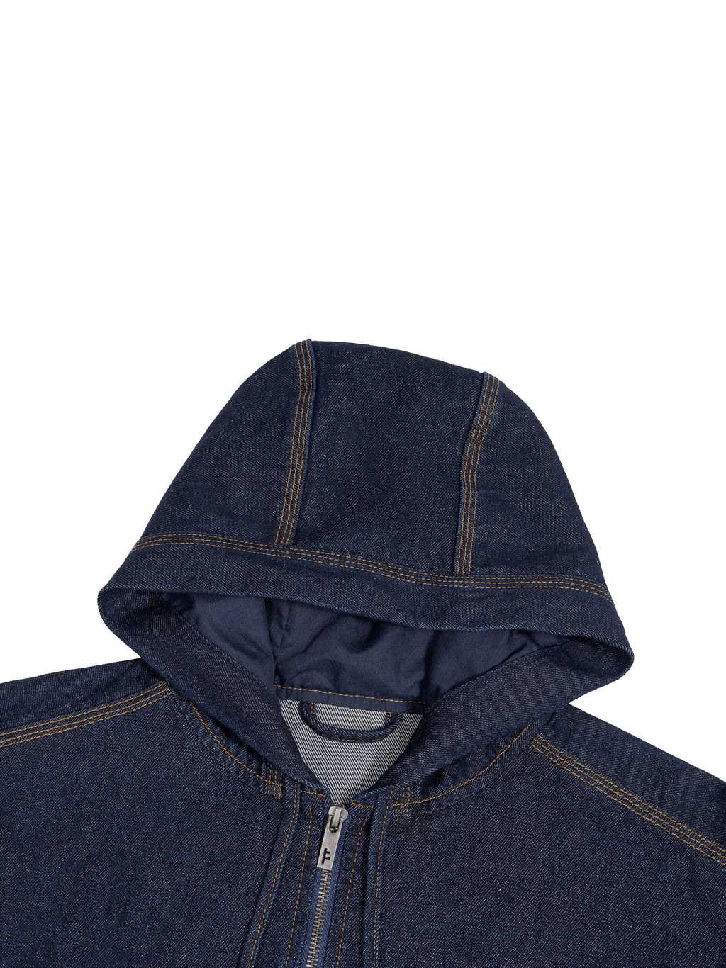 Hardcore Vintage Wash Hooded Denim Jacket