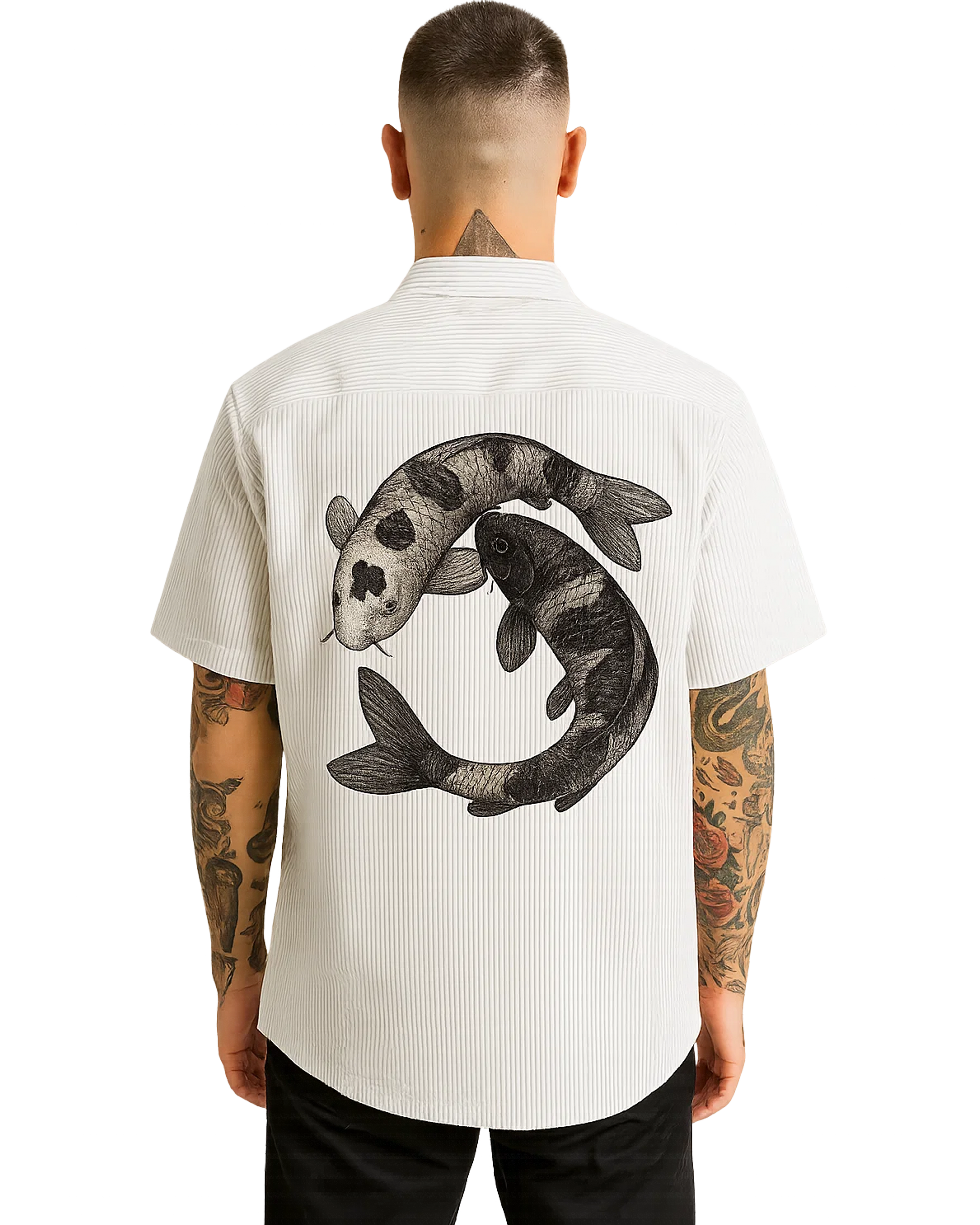 Koi Collared Shirt