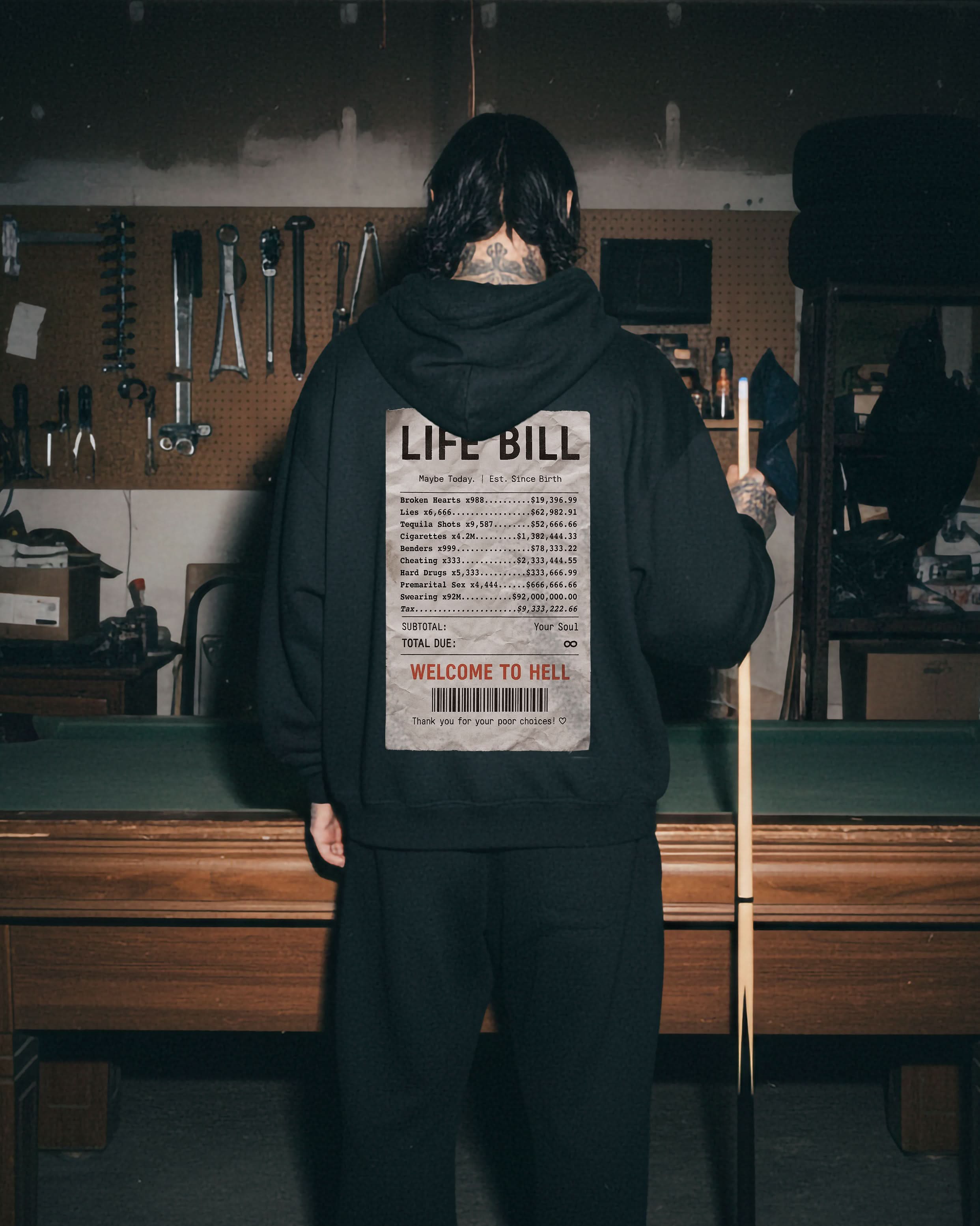 Life Bill Hoodie
