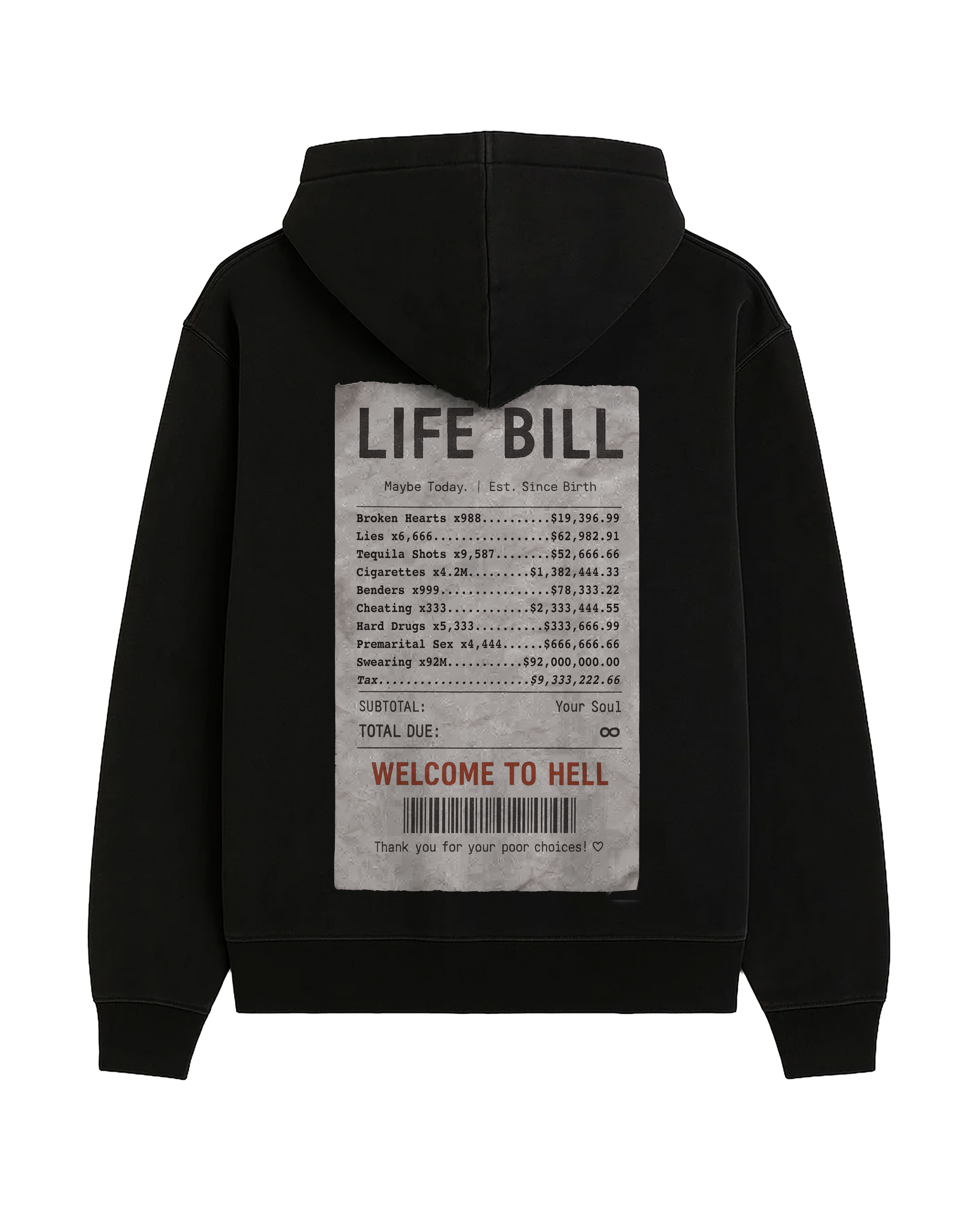 Life Bill Hoodie