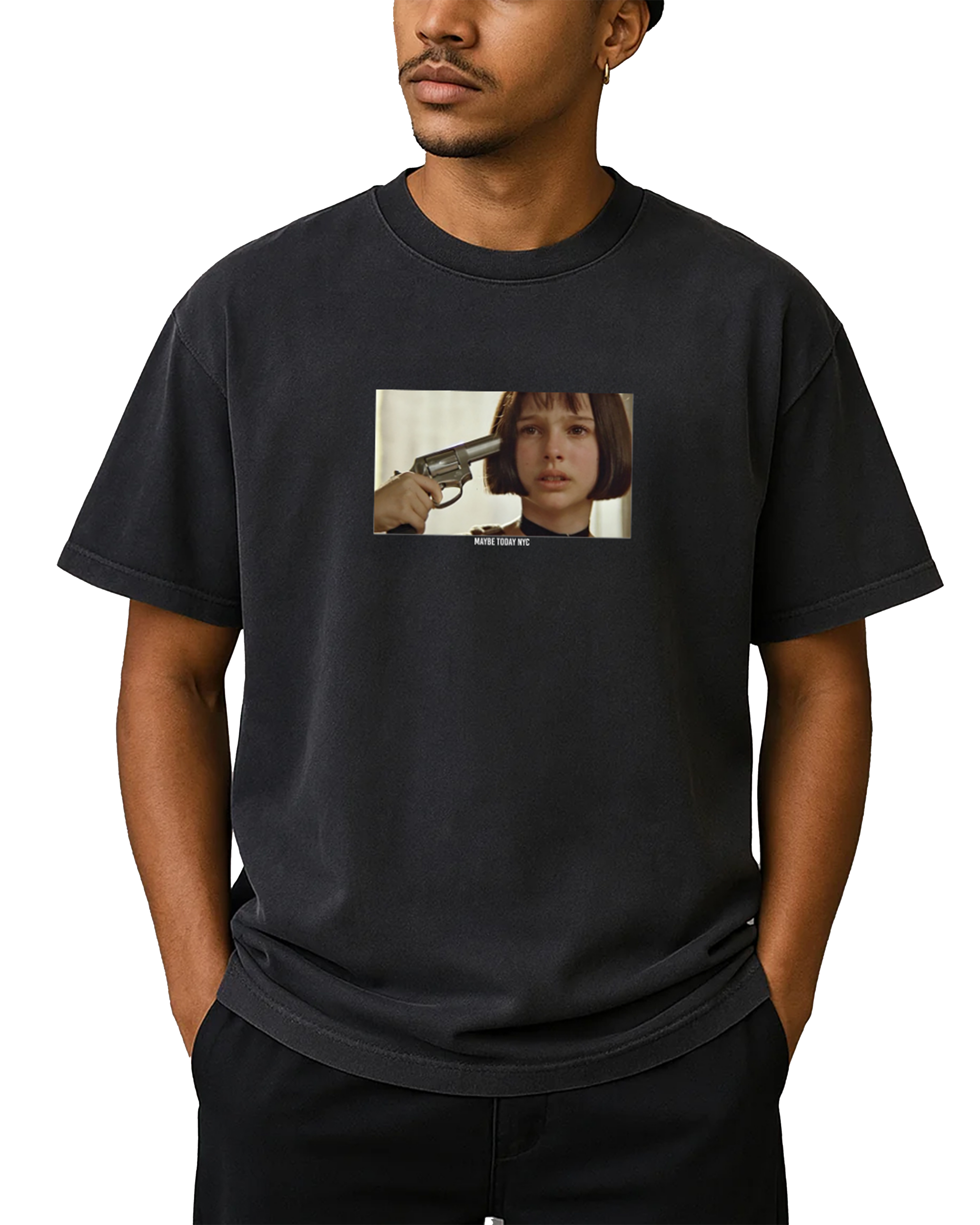 Mathilda Washed Hand-Frayed Tee