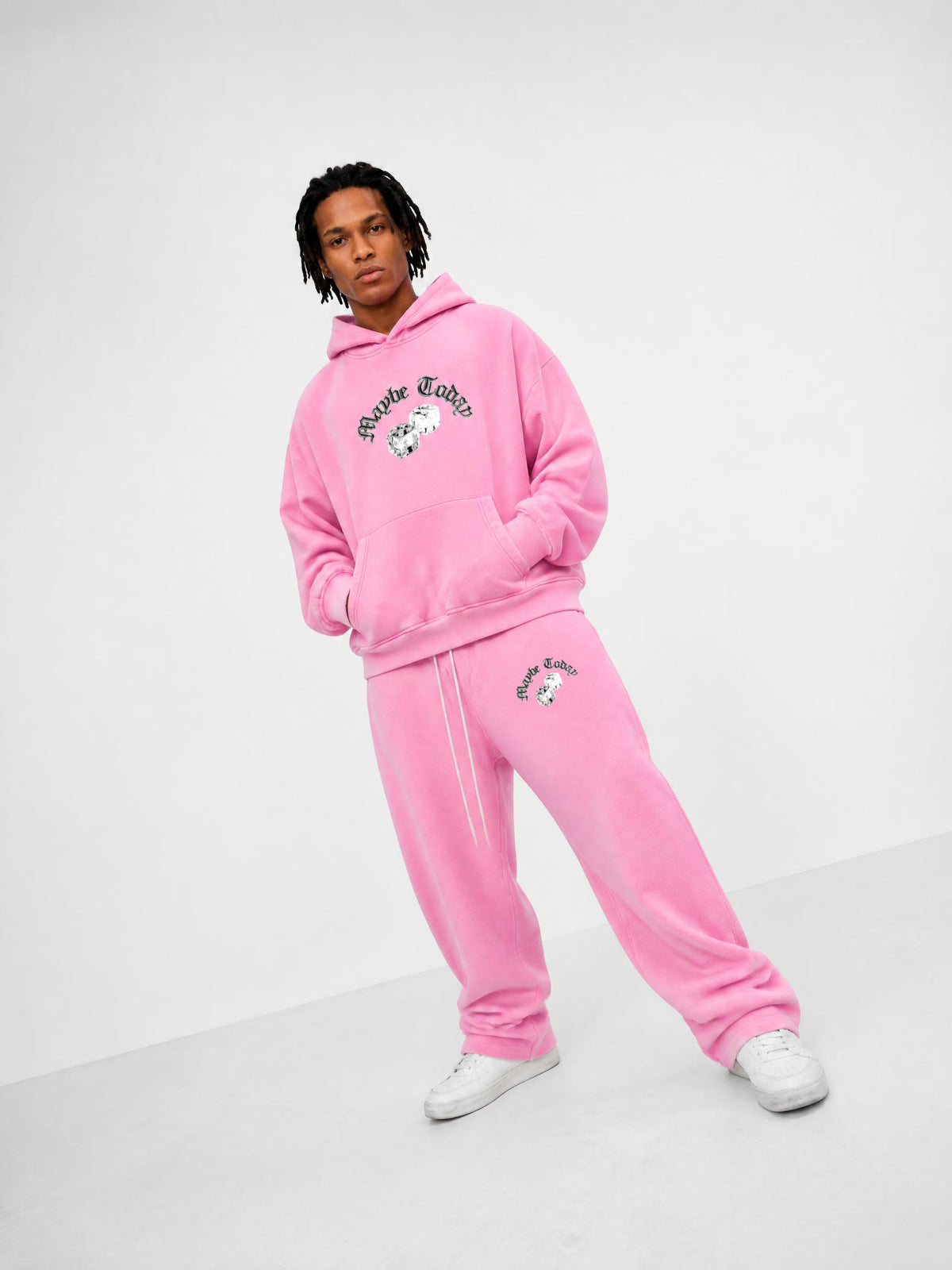 Dicey Boxy Fleece Hoodie