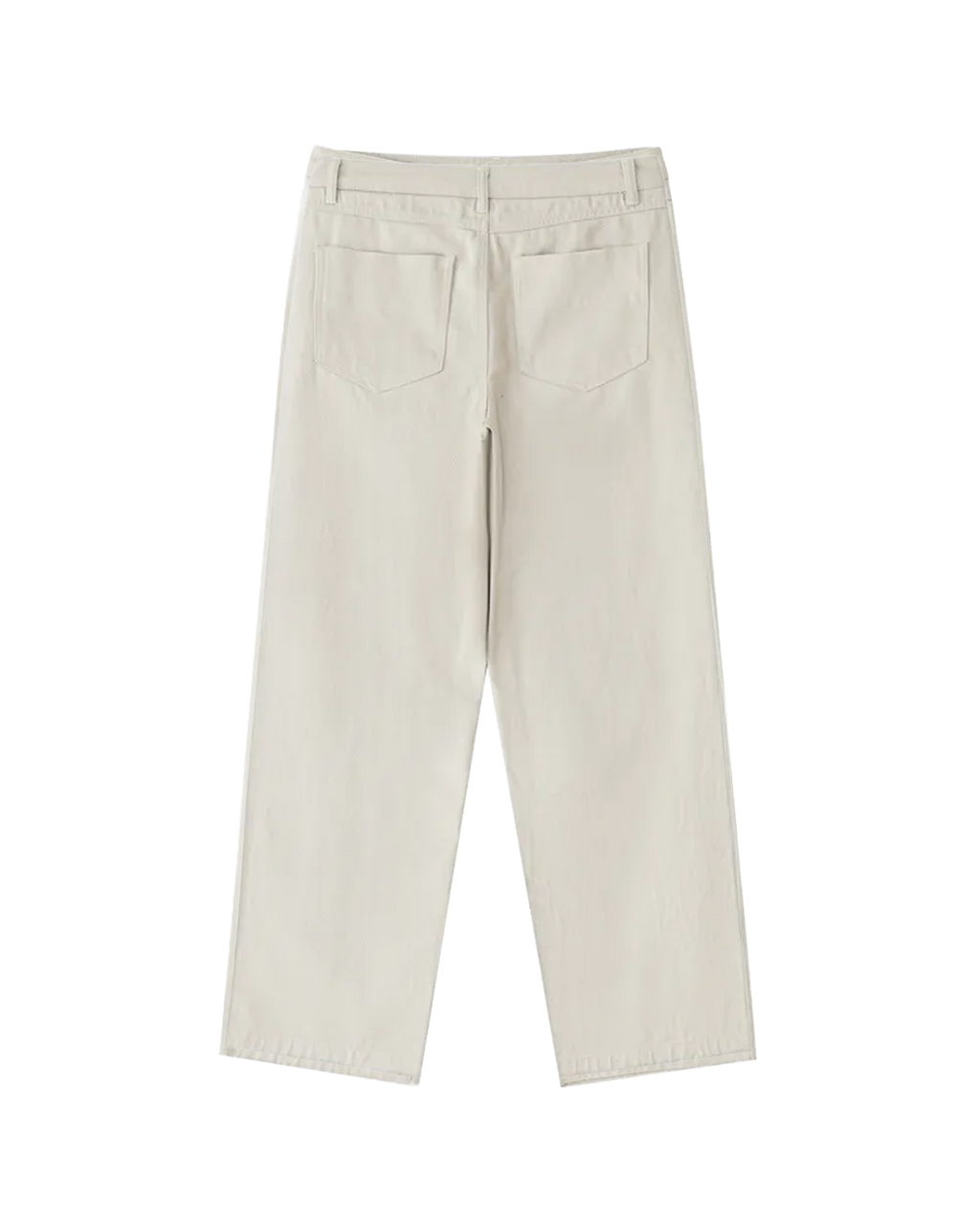 Roses Heavyweight Cotton Straight-Leg Pants