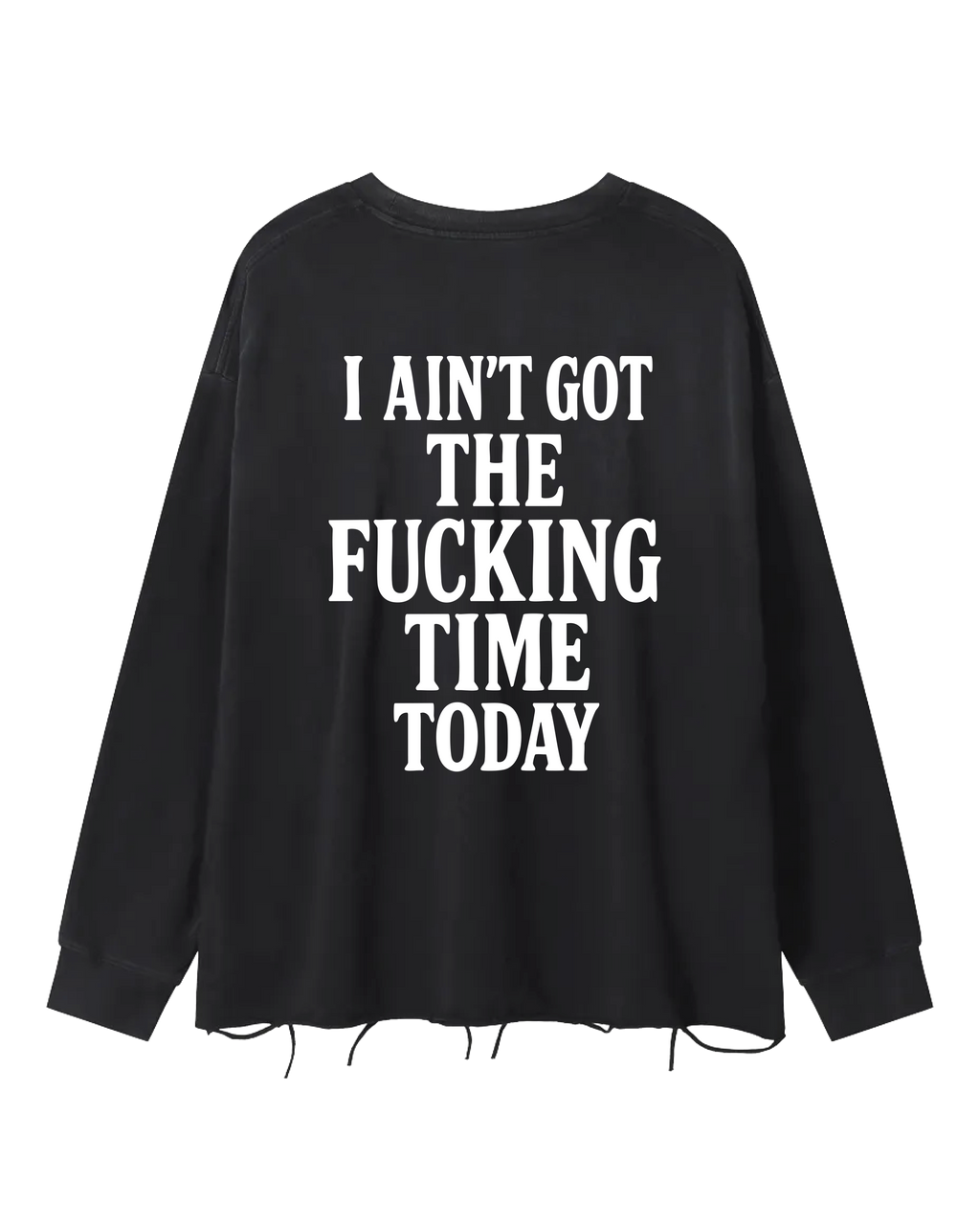 Time Today Raw Edge Tee