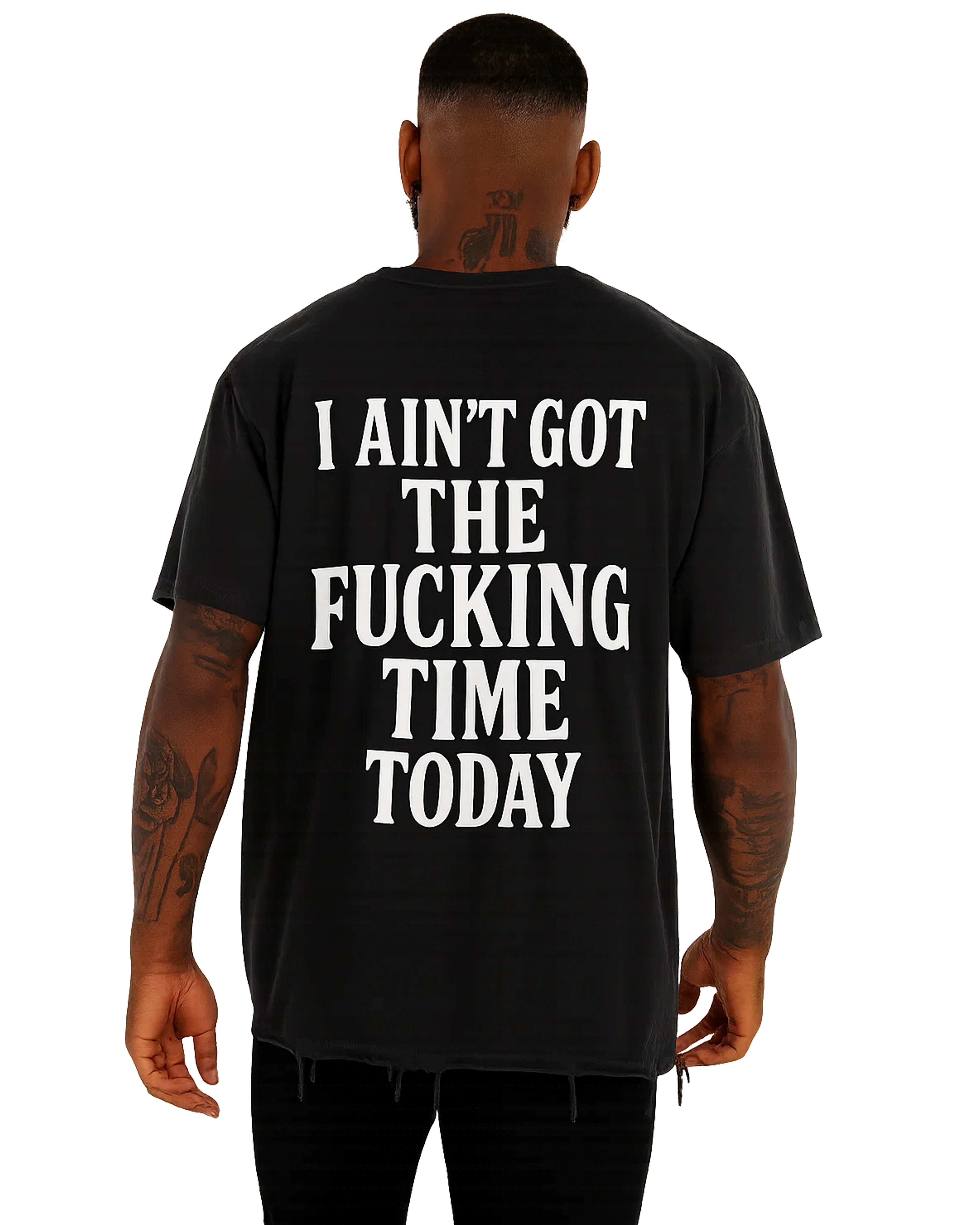 Time Today Raw Edge Tee