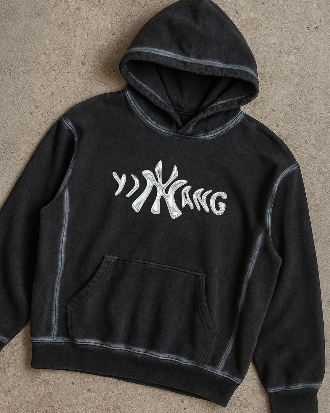 yiNYang Sunfaded Edge Fleece Hoodie